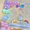 Pastel Balloons, Pastel party Balloons 50pcs 12 inch Colorful Rainbow Balloon Macaron Latex Balloons for Easter Birthday Baby Shower Rainbow Party Anniversary Party Decorations